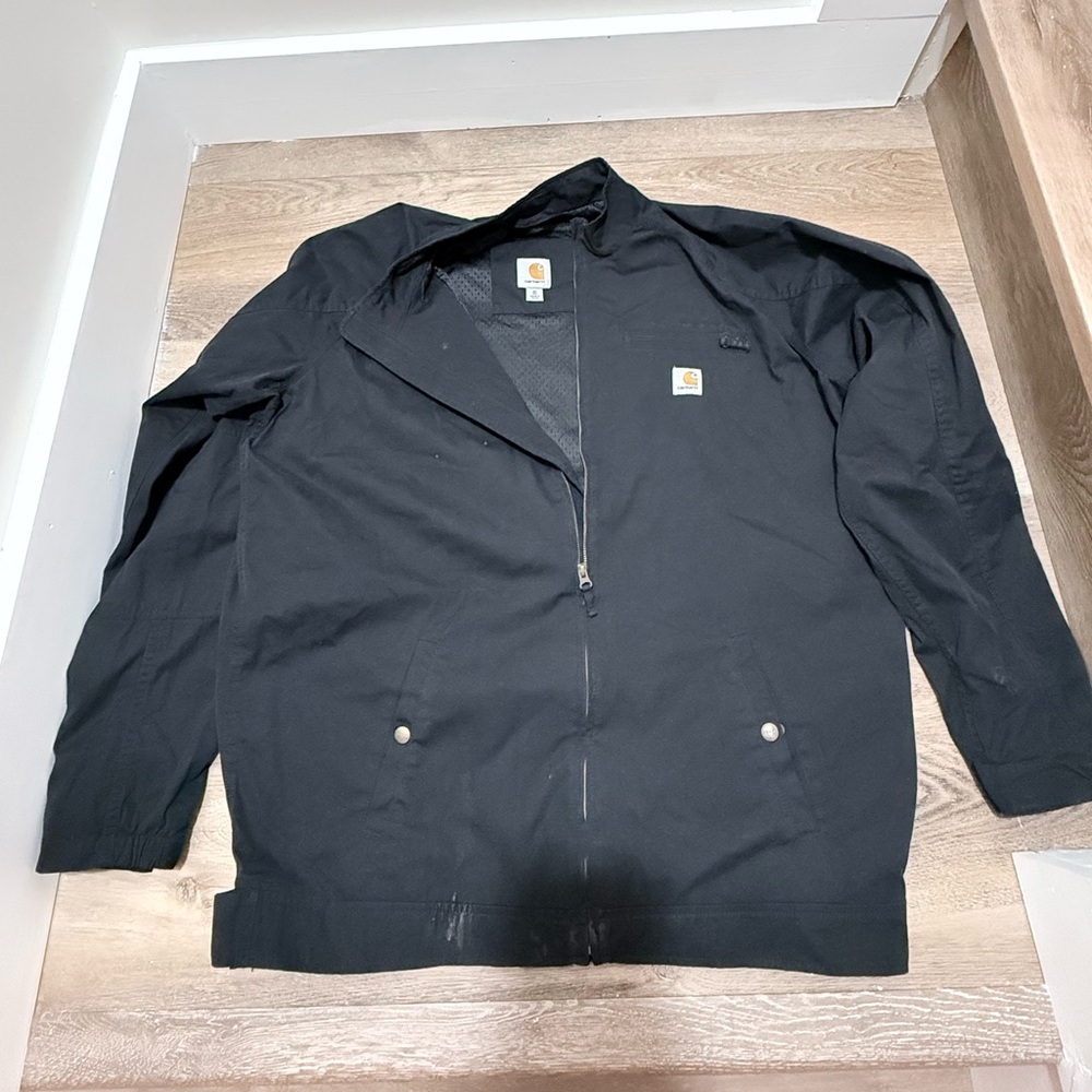 Carhartt Men's Black Shirt Jacket